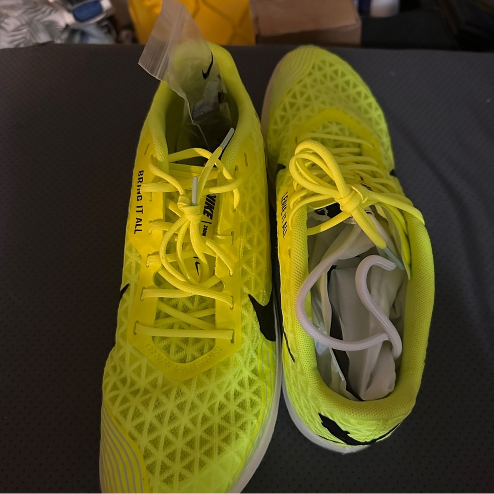 Nike Bright Yellow Racing Track Shoes